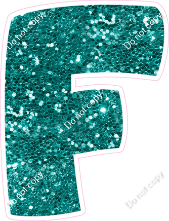 BBT 23.5" Individuals - Teal Sparkle F