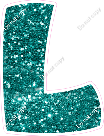 BBT 23.5" Individuals - Teal Sparkle L