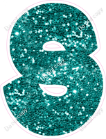 BBT 23.5" Individuals - Teal Sparkle S