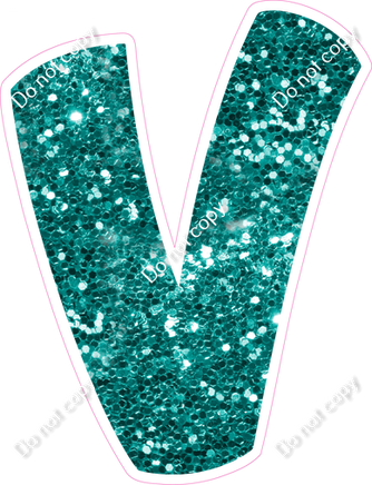 BBT 23.5" Individuals - Teal Sparkle V