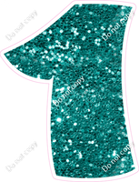 BBT 23.5" Individuals - Teal Sparkle 1