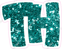 BBT 23.5" Individuals - Teal Sparkle TH