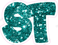 BBT 23.5" Individuals - Teal Sparkle ST