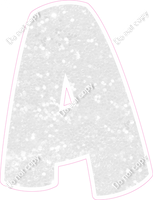 BBT 23.5" Individuals - White Sparkle A