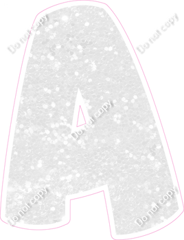 BBT 23.5" Individuals - White Sparkle A