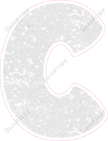 BBT 23.5" Individuals - White Sparkle C