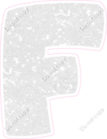 BBT 23.5" Individuals - White Sparkle F