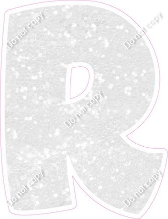 BBT 23.5" Individuals - White Sparkle R