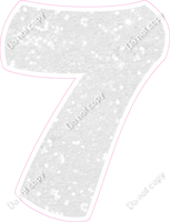 BBT 23.5" Individuals - White Sparkle 7