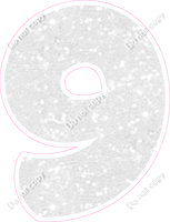 BBT 23.5" Individuals - White Sparkle 9