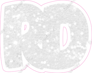 BBT 23.5" Individuals - White Sparkle RD