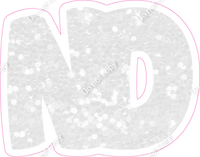 BBT 23.5" Individuals - White Sparkle ND