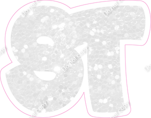 BBT 23.5" Individuals - White Sparkle ST