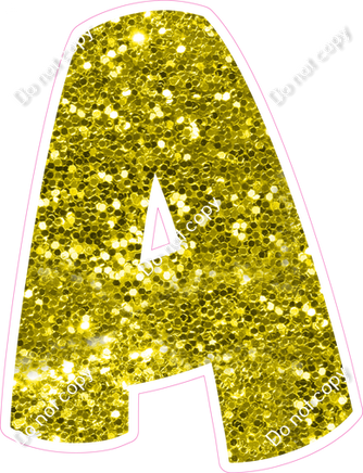 BBT 23.5" Individuals - Yellow Sparkle A