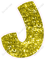 BBT 23.5" Individuals - Yellow Sparkle J