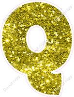 BBT 23.5" Individuals - Yellow Sparkle Q