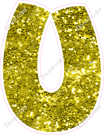 BBT 23.5" Individuals - Yellow Sparkle U