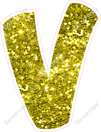 BBT 23.5" Individuals - Yellow Sparkle V