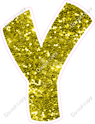 BBT 23.5" Individuals - Yellow Sparkle Y