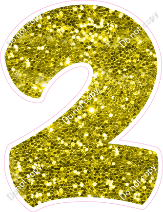 BBT 23.5" Individuals - Yellow Sparkle 2