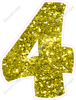 BBT 23.5" Individuals - Yellow Sparkle 4