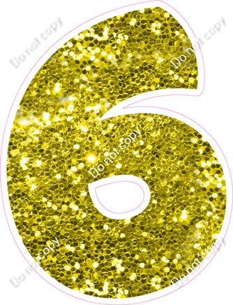 BBT 23.5" Individuals - Yellow Sparkle 6