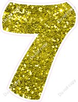 BBT 23.5" Individuals - Yellow Sparkle 7