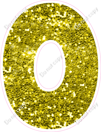 BBT 23.5" Individuals - Yellow Sparkle