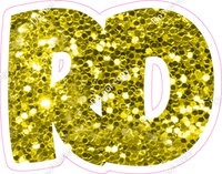 BBT 23.5" Individuals - Yellow Sparkle RD