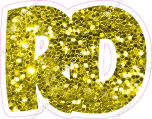 BBT 23.5" Individuals - Yellow Sparkle RD