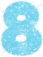 BBT 30" Individuals - Baby Blue Sparkle 8