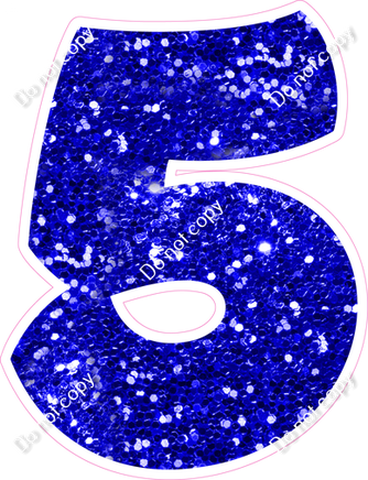 BBT 30" Individuals - Blue Sparkle 5