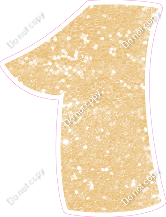 BBT 30" Individuals - Champagne Sparkle 1