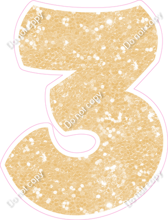 BBT 30" Individuals - Champagne Sparkle 3