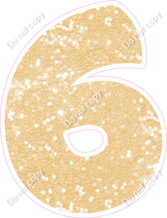 BBT 30" Individuals - Champagne Sparkle 6