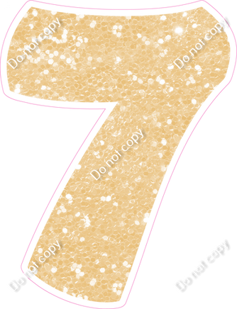 BBT 30" Individuals - Champagne Sparkle 7