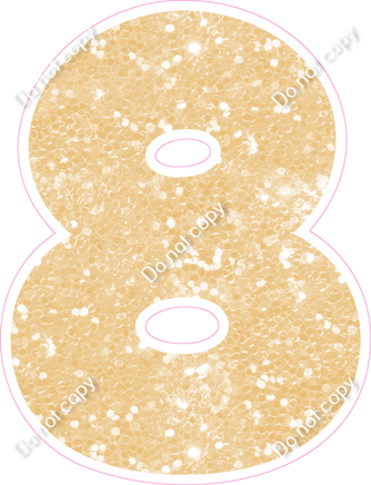 BBT 30" Individuals - Champagne Sparkle 8