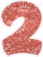 BBT 30" Individuals - Coral Sparkle 2