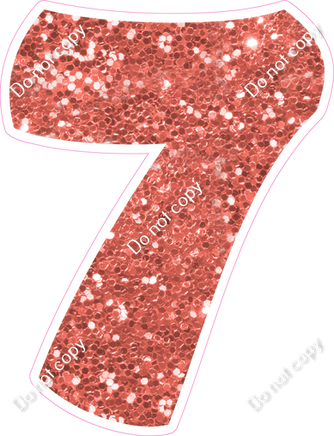 BBT 30" Individuals - Coral Sparkle 7