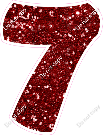 BBT 30" Individuals - Crimson Sparkle 7