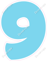 BBT 30" Individuals - Flat Baby Blue 9