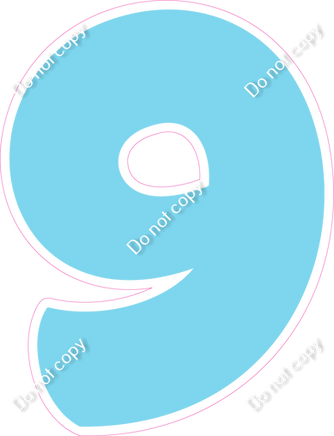 BBT 30" Individuals - Flat Baby Blue 9