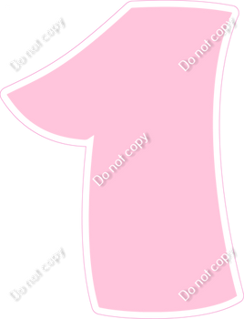 BBT 30" Individuals - Flat Baby Pink 1