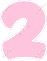 BBT 30" Individuals - Flat Baby Pink 2