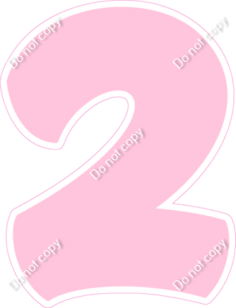 BBT 30" Individuals - Flat Baby Pink 2