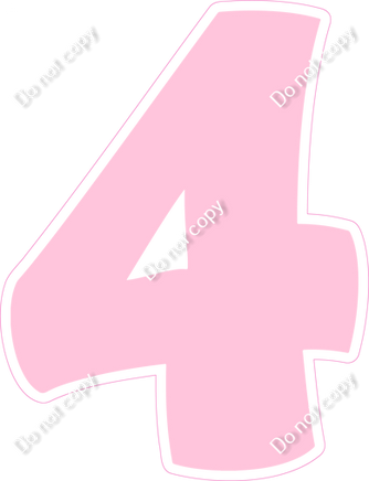 BBT 30" Individuals - Flat Baby Pink 4