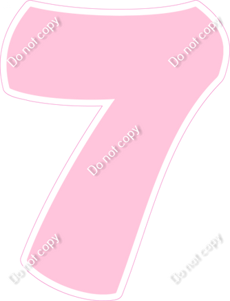 BBT 30" Individuals - Flat Baby Pink 7