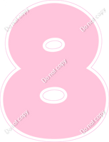 BBT 30" Individuals - Flat Baby Pink 8