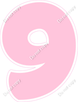 BBT 30" Individuals - Flat Baby Pink 9