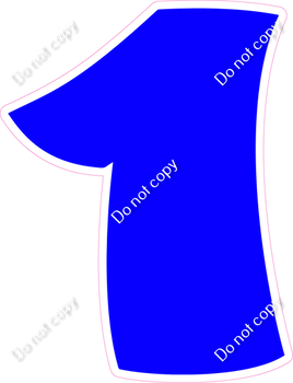 BBT 30" Individuals - Flat Blue 1